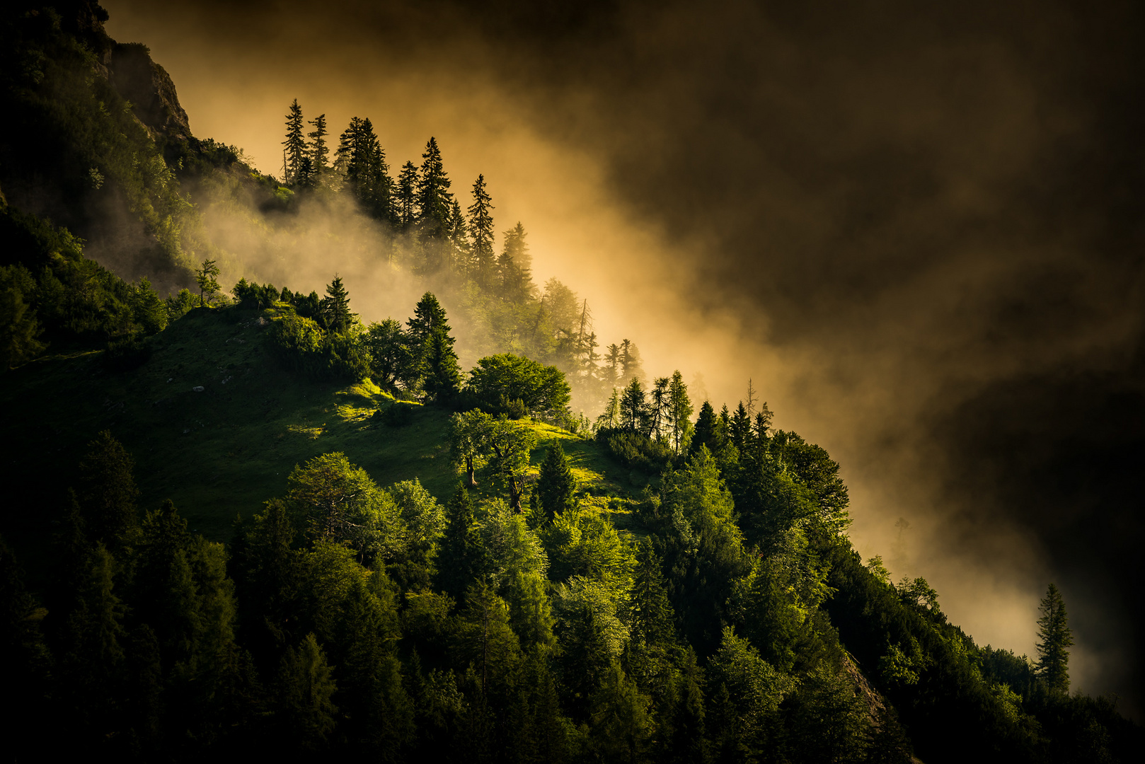 Wärmende Sonne