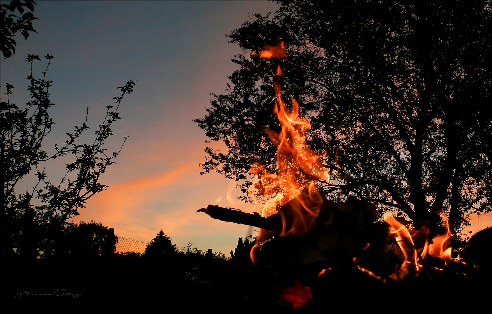 Wärmendes Feuer