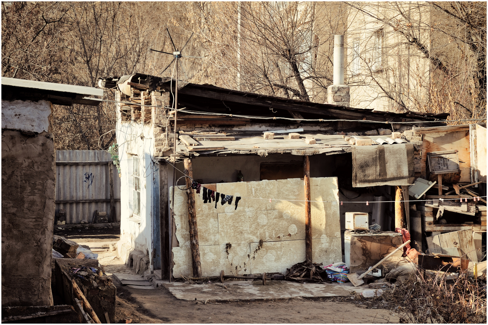 Wäsche 5 Foto & Bild | marode, hütte, wäsche Bilder auf fotocommunity