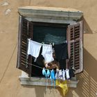 Wäsche an der Leine in Zadar 2006