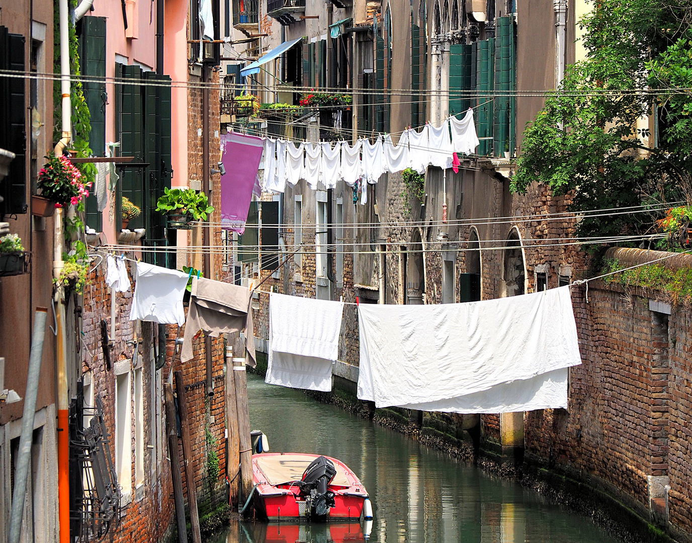 Wäsche in Venedig (1)