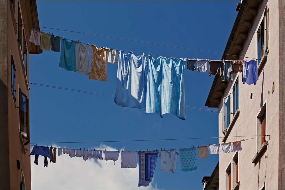 Wäschewaschtag in Venedig