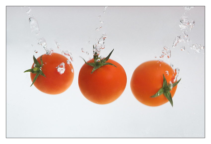 Wässrige Tomaten