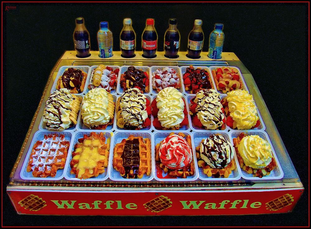 Waffeln ... kauft leckere Waffeln ...