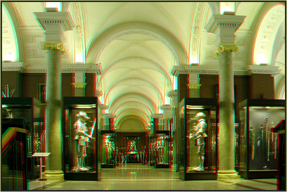 Waffensammlung [3D Anaglyphe]