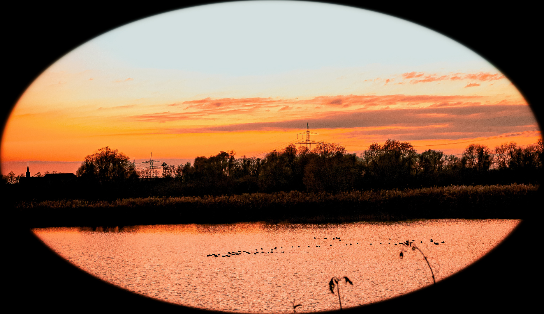 Wagbachniederungen - Abendstimmung