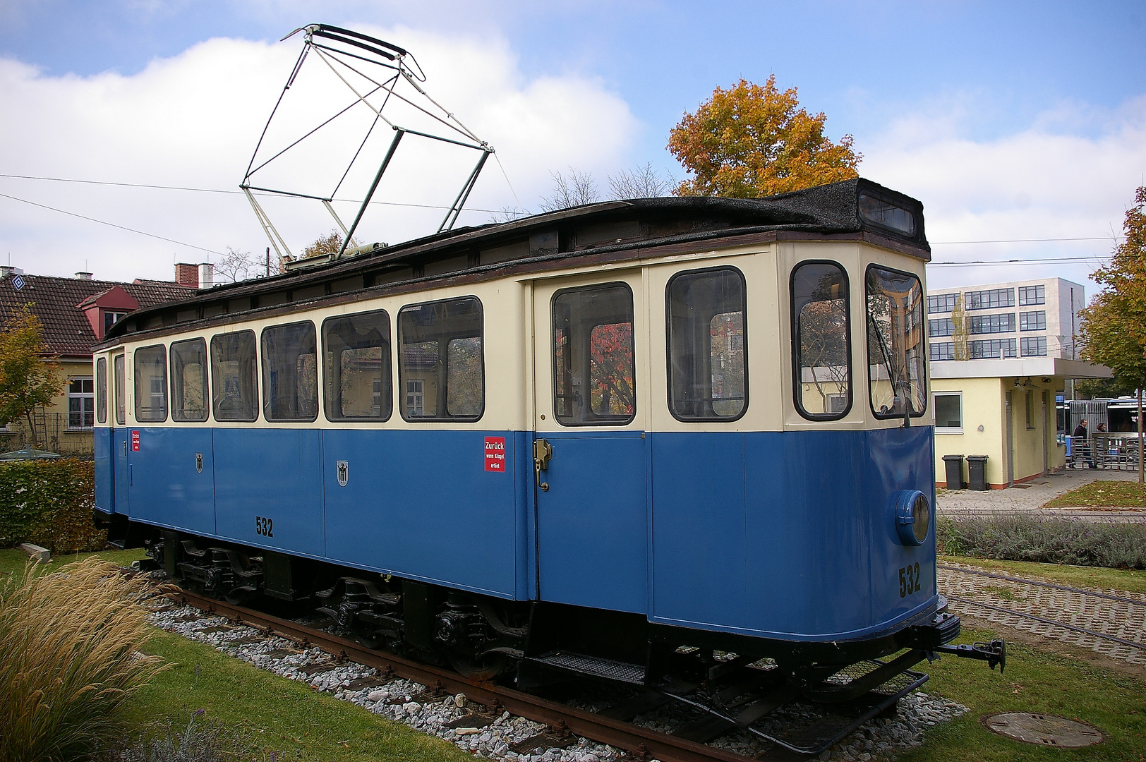 Wagen 532 der Münchner Straßenbahn