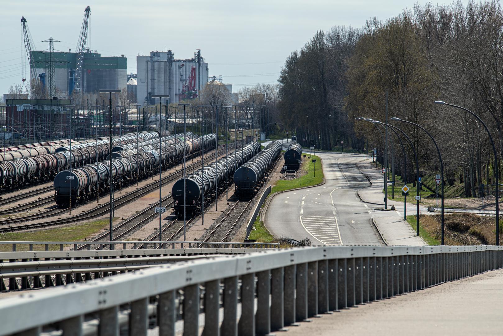 Waggons in Wartestellung