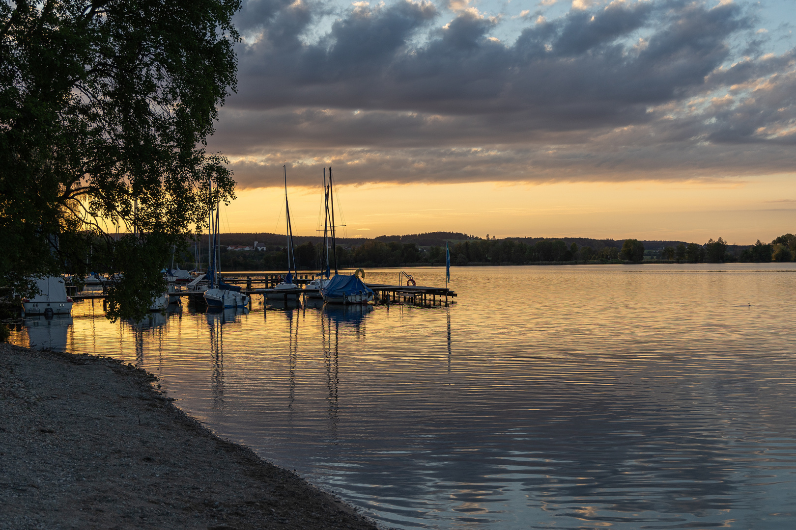 Waginger See Abendstimmung