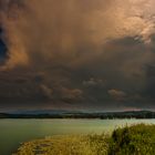 Waginger See vor dem Gewitter