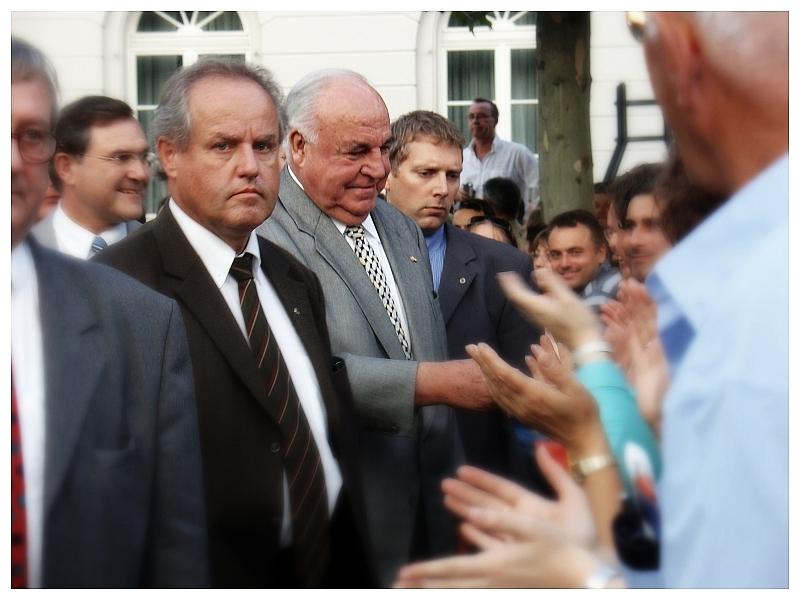WAHL 2005: Helmut Kohl in Wiesbaden