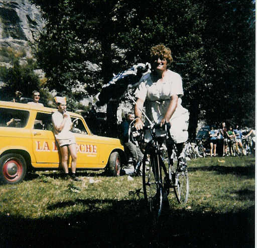 Wahl der Miss Frankreich der Radfahrerinnen (1966) bis