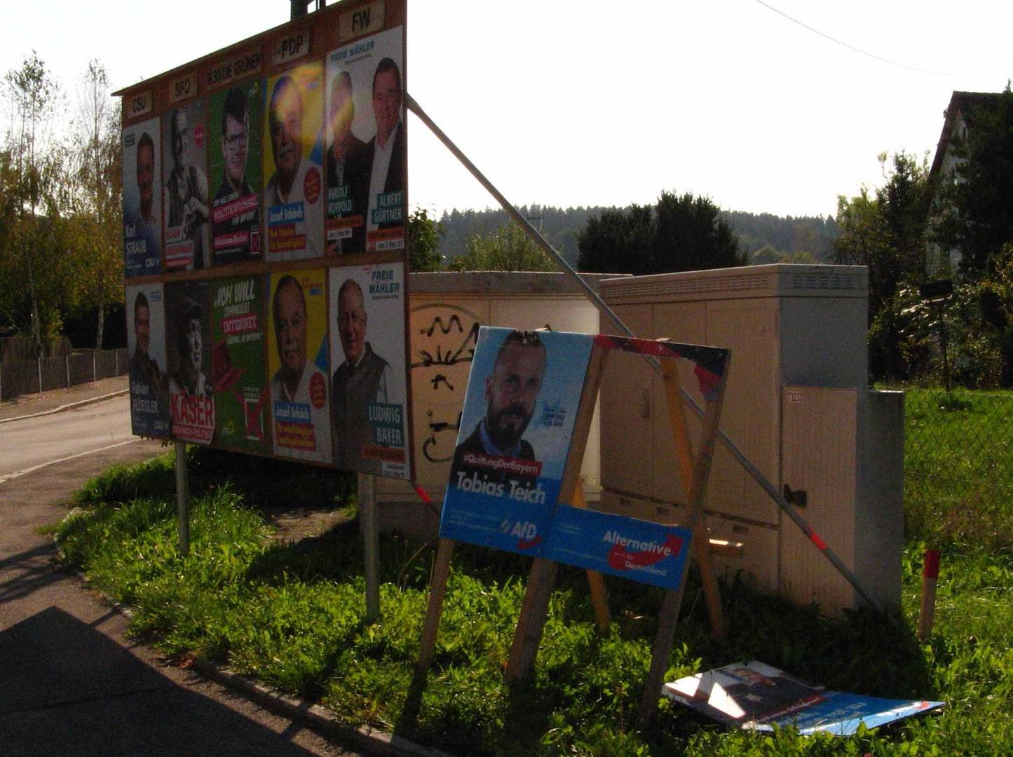 Wahlkampf in Bayern 2018