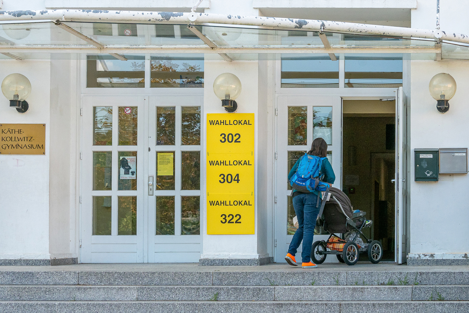 Wahllokale gut besucht, trotz Rekorde bei der Briefwahl