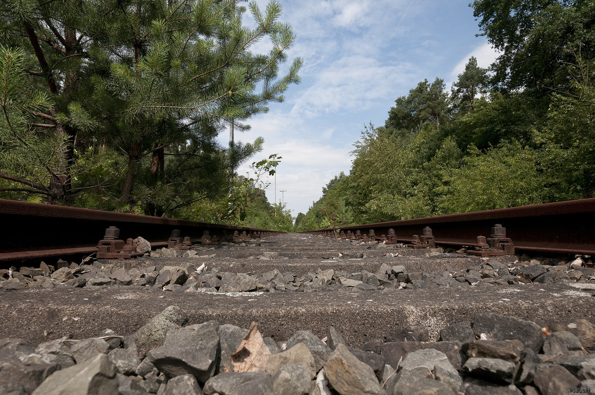 Wahner Heide - Stillgelegtes Gleis