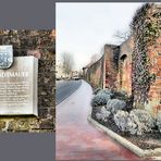 Wahrhaft geschichtsträchtig  die Stadtmauer in Uelzen von 1381