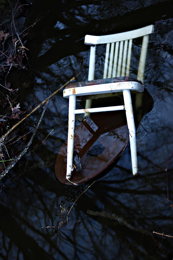 Wahrscheinlich der Thron des hiesigen Wassermannes