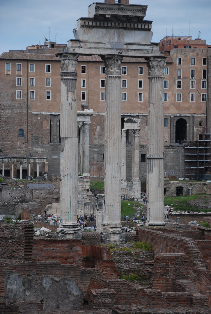 Wahrzeichen des Forum Romanum