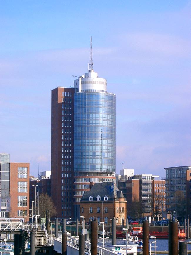 Wahrzeichen Kehrwieder im Hamburger Hafen