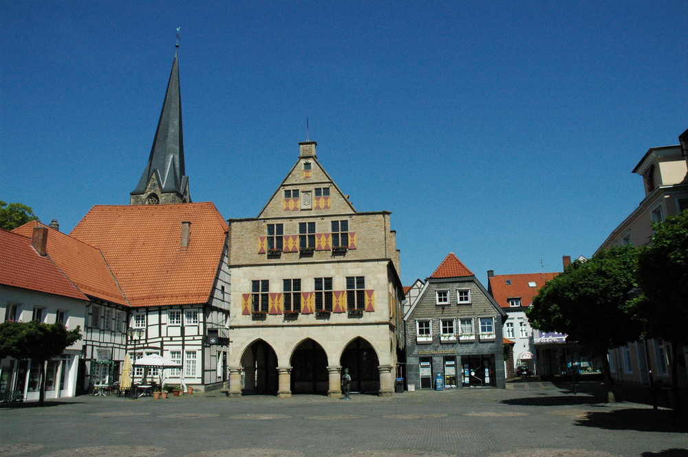 Wahrzeichen - Rathaus Werne