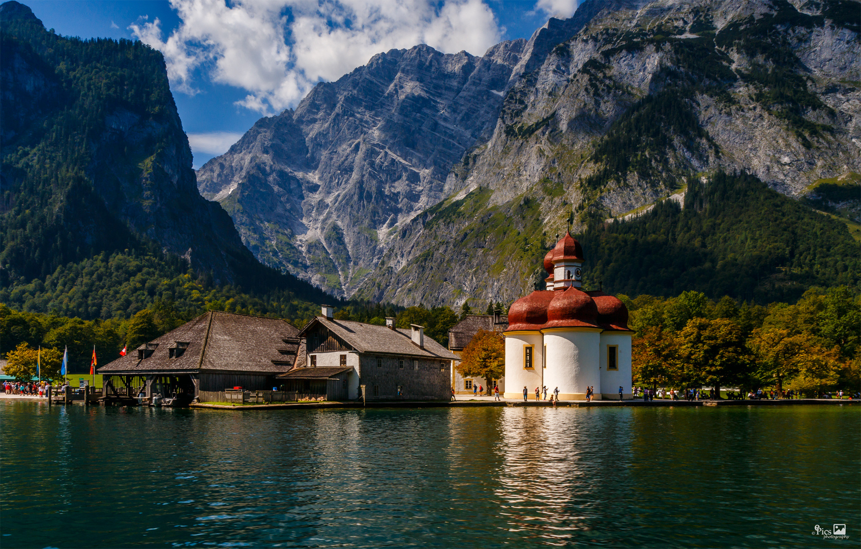 Wahrzeichen vom Königssee - Bayern575