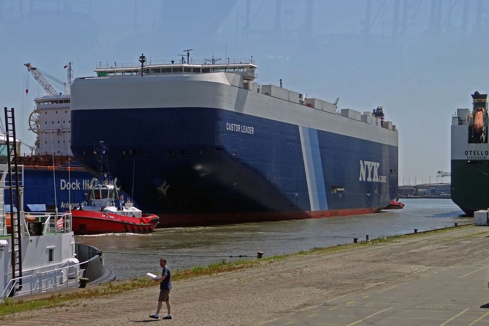 Wahrzeichen von Bremerhaven, die Car-Carrier