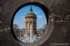 Wahrzeichens Mannheim - Der Wasserturm