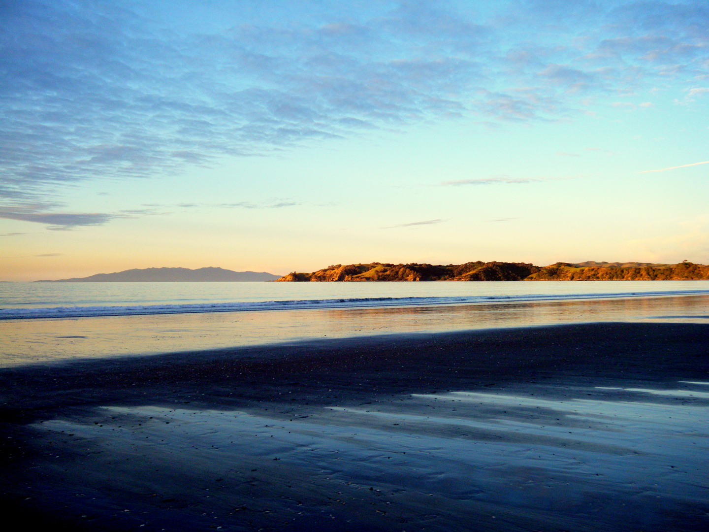 Waiheke Island at sunset