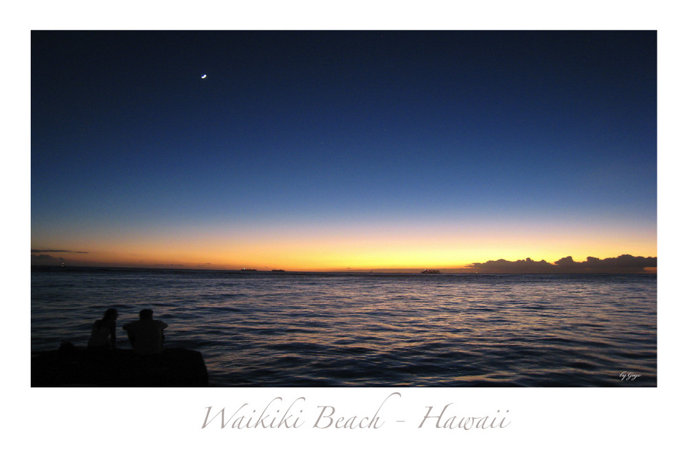 Waikiki Beach, einfach Traumhaft