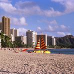 Waikiki Beach, Honolulu, 1985