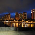 Waikiki bei Nacht