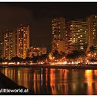 Waikiki nach Sonnenuntergang