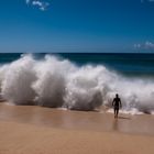 Waimea Bay Beach auf Oahu