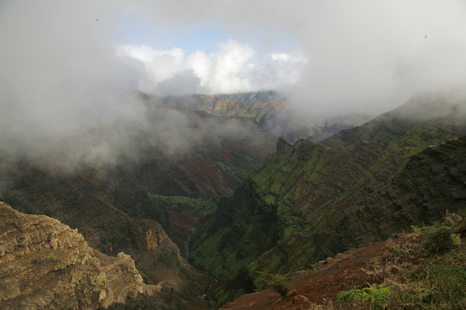 Waimea Canyon auf Kauai, Hawaii