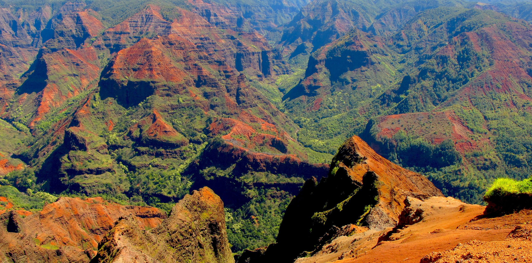 Waimea Canyon auf Kauai, Hawaii Foto & Bild north america, united