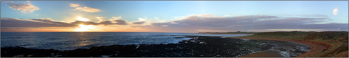 Waipapa Point Sunset