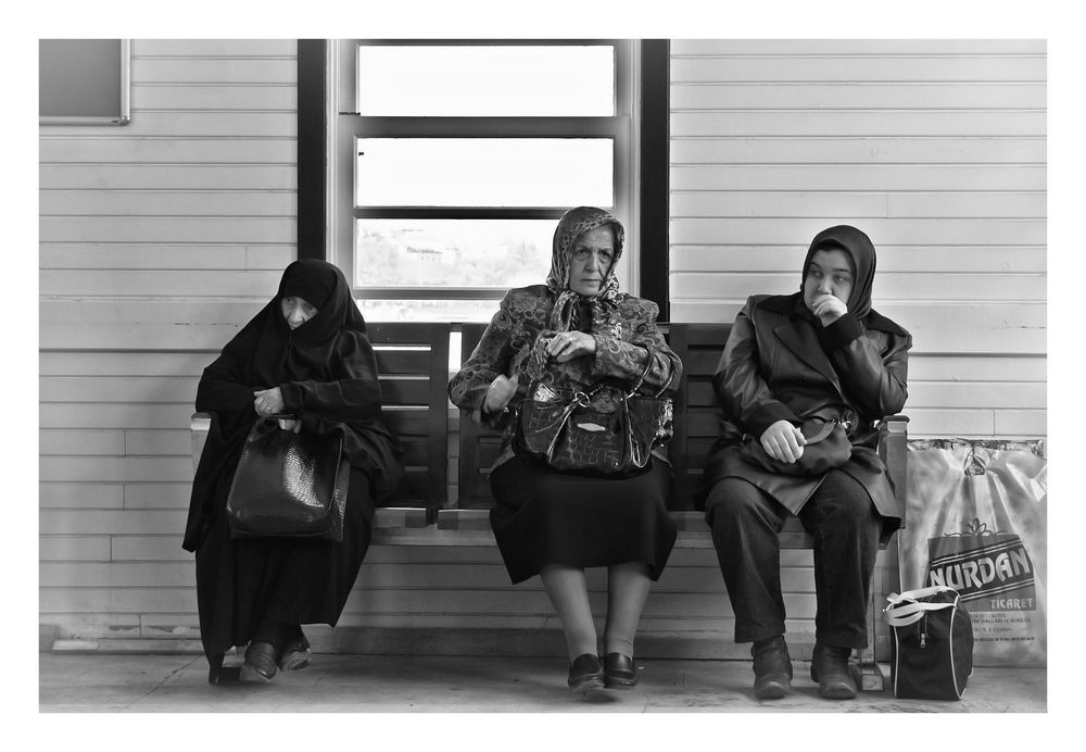 Waiting at Fener Pier