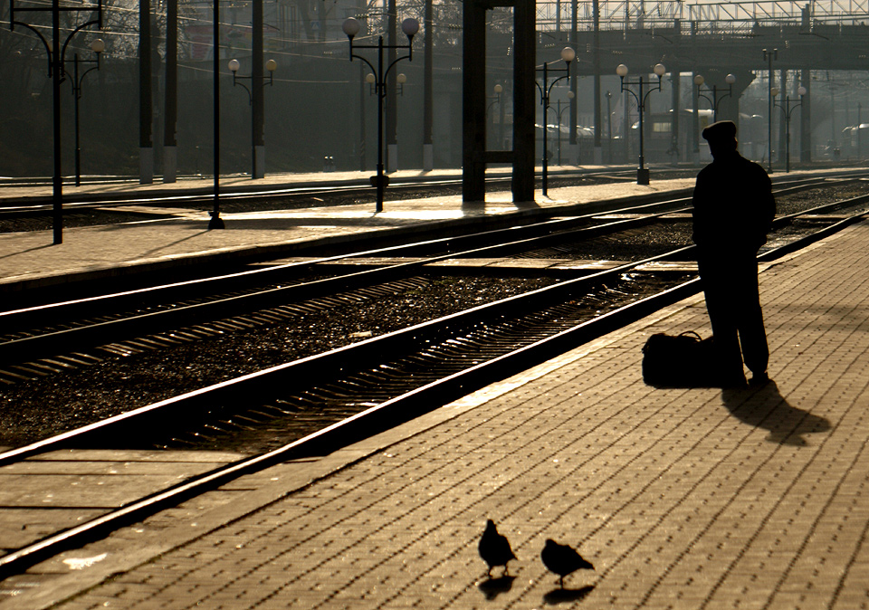 Waiting For A Train photo & image people images at photo community