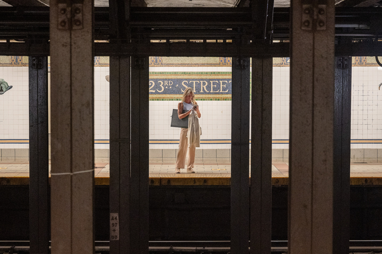 Waiting for New York Metro