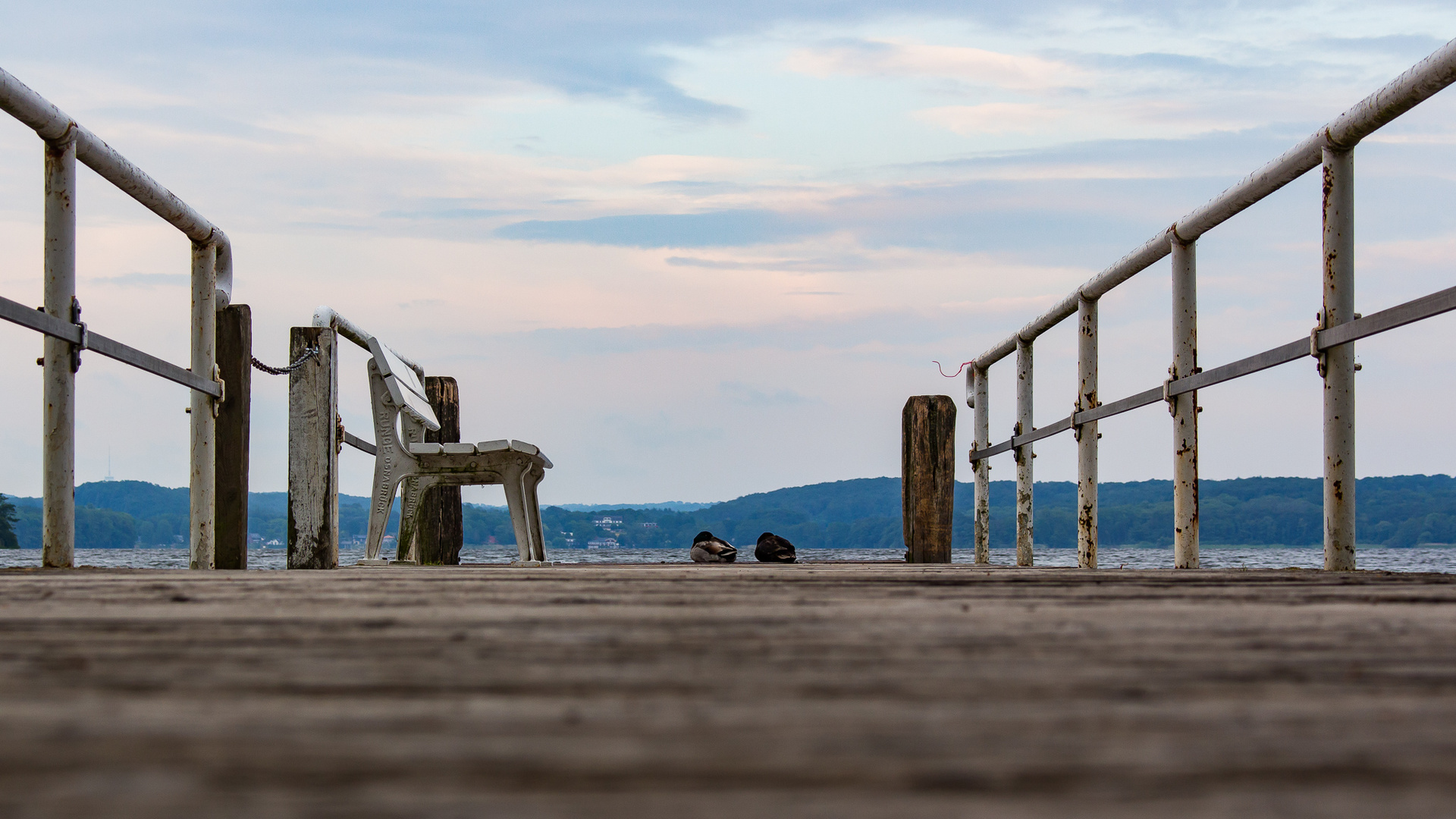 Waiting for the boat