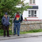 waiting for the bus