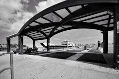 Waiting for the ferry to Naples