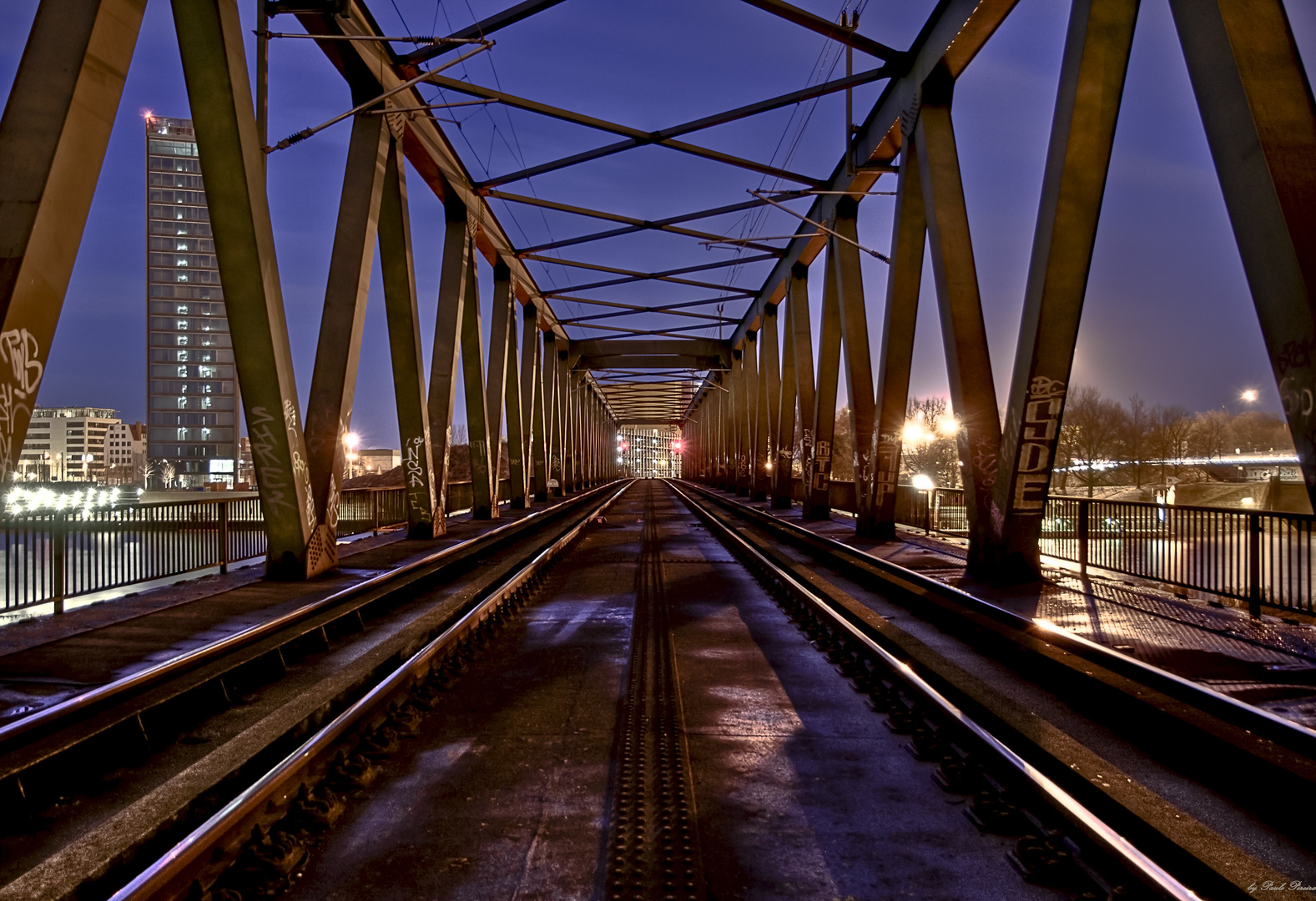 waiting for the next train