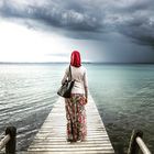 Waiting for the storm on Lake Garda