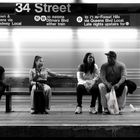 Waiting in 34 Street Station