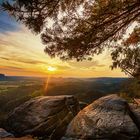 Waitzdorfer Aussicht mit Blick auf den Lilienstein