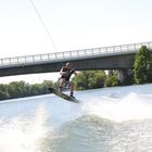 Wake-Boarden auf der Seine...