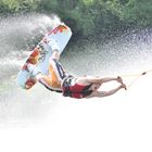 Wakeboard-Artist in Action