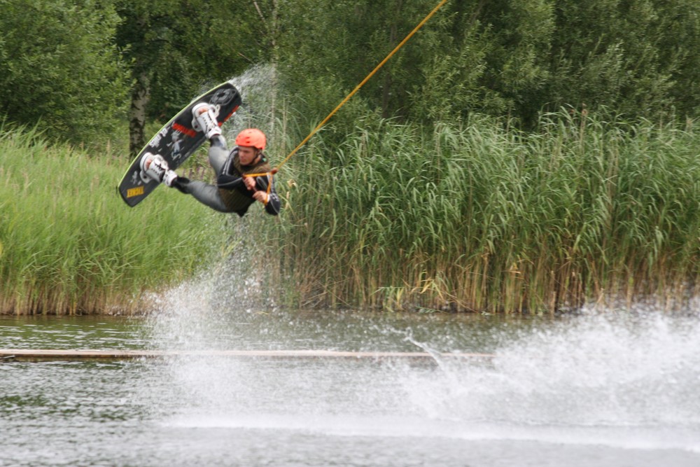 Wakeboarden auf dem Bleibtreusee - Brühl