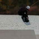 Wakeboarden - im Flug erwischt